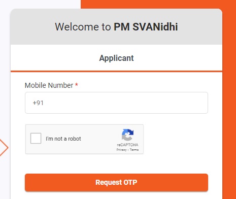 Pradhanmantri svanidhi yojana Registration