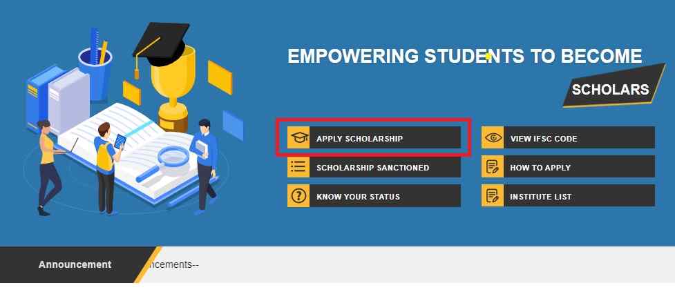 ODISHA APPLY SCHOLARSHIP ONLINE