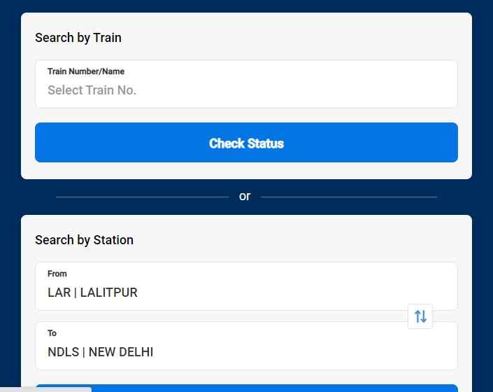 train status live online