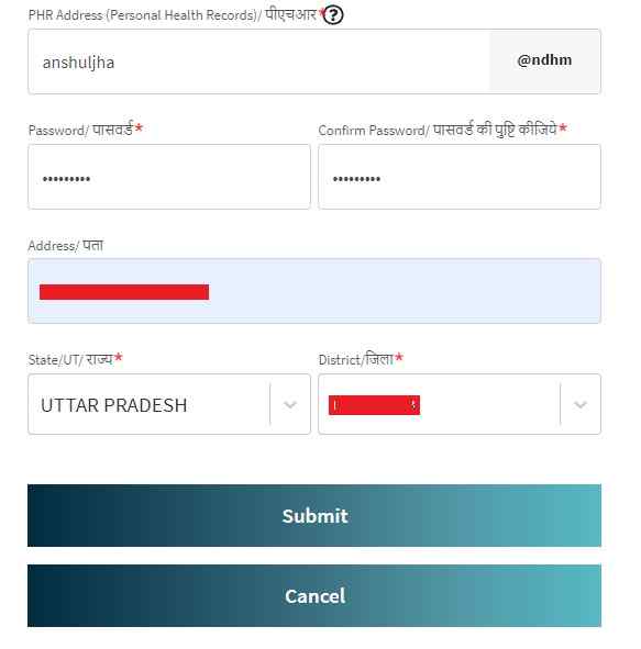 ABDM Health ID Registration Online