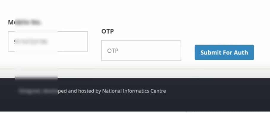 pm kisan yojana Ekyc otp