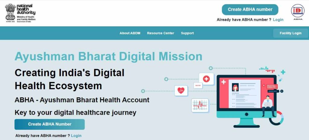 ABHA number registration