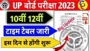 UP Board Exam 2023