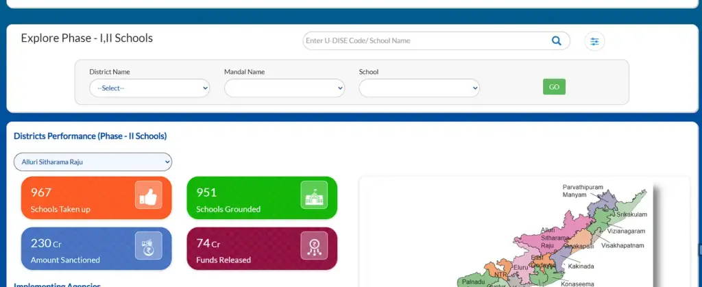 Nadu Nedu Check Phase 2 Schools List